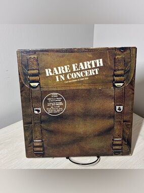 Vintage Rare Earth In Concert 2LP Vinyl Motown Live Album 1971 Rock Funk Soul LP
